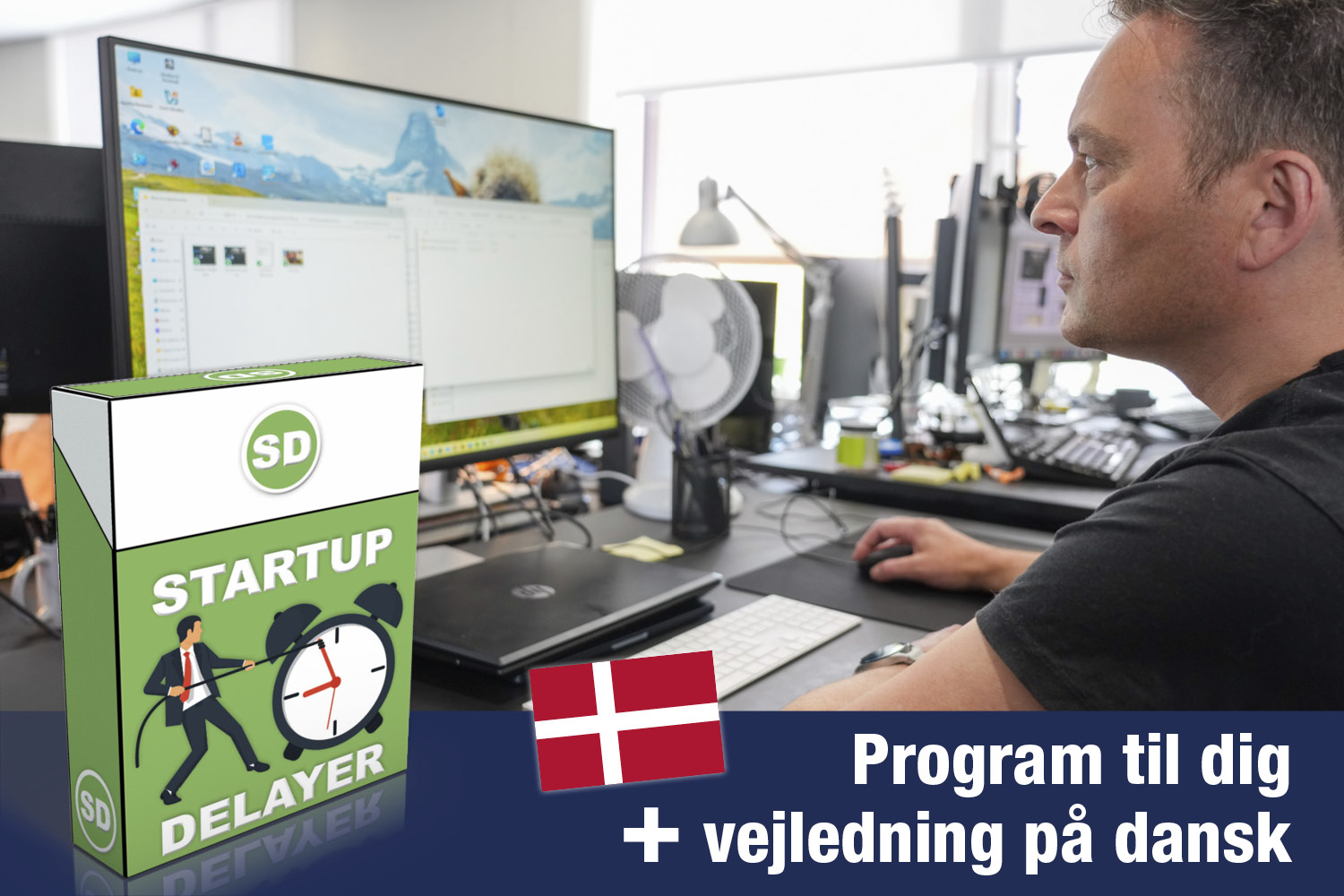Få en hurtigere pc-opstart med programmet Startup Delayer, der nemt rydder op i dine startprogrammer.