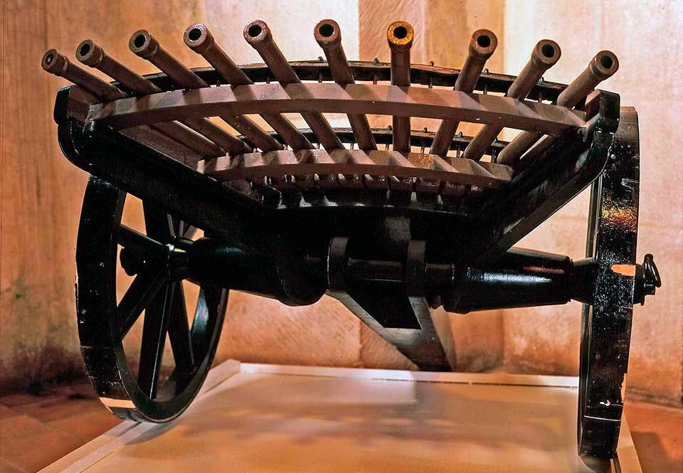 Solfjäder gav bred salva