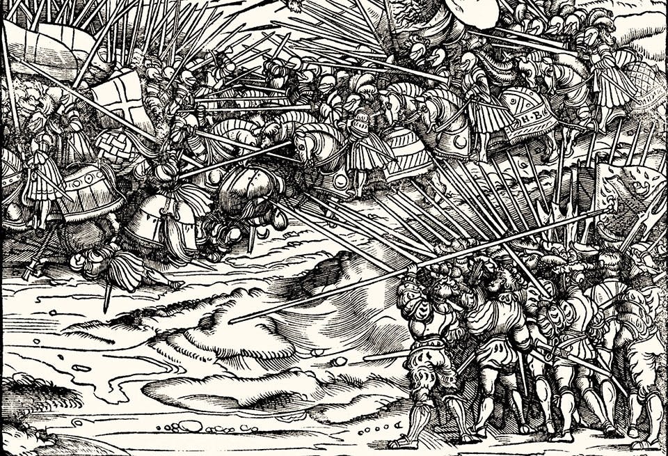 Artilleriunderstöd och långbågar vid Guinegate