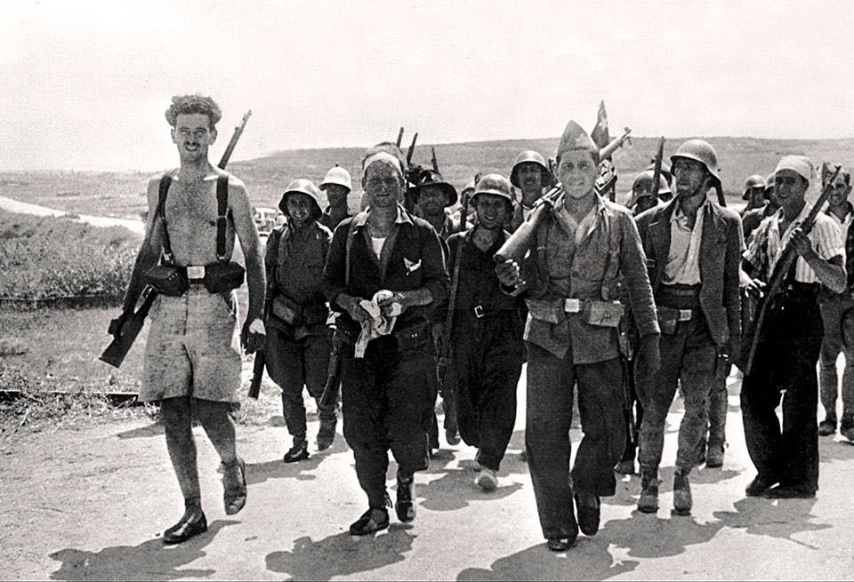 thalmann brigaden Frivilliga ur Thälmann-brigaden