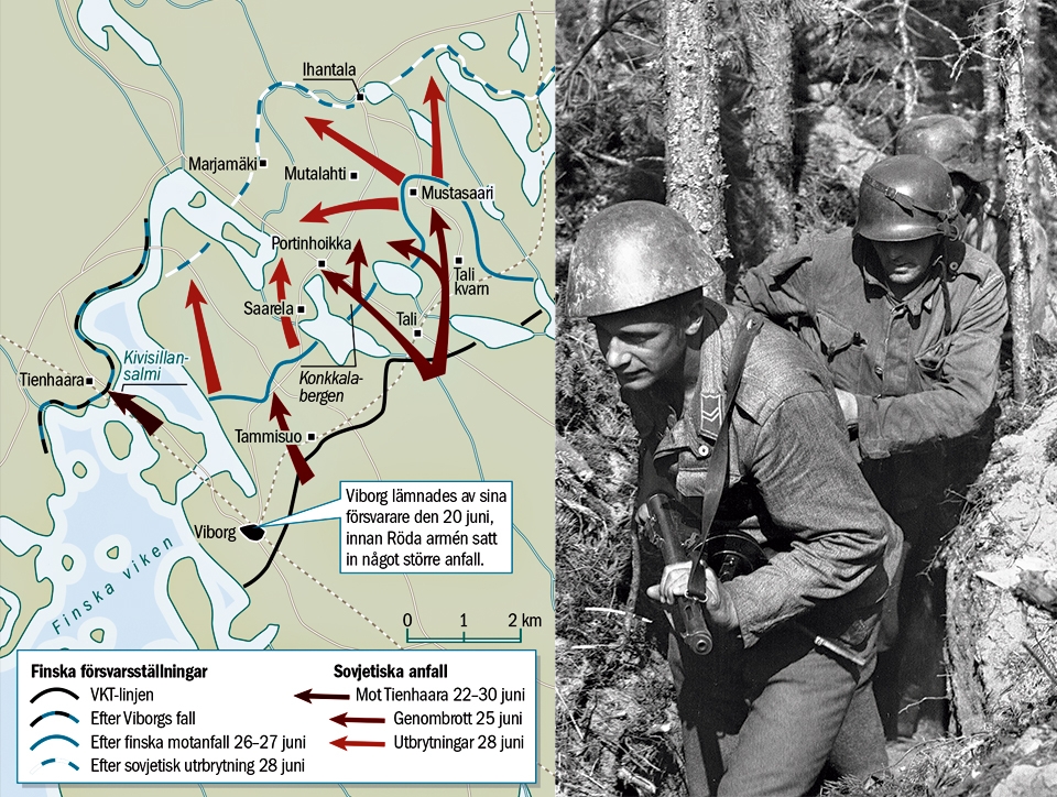 Finlands öde Avgjordes På Karelska Näset | Militarhistoria.se