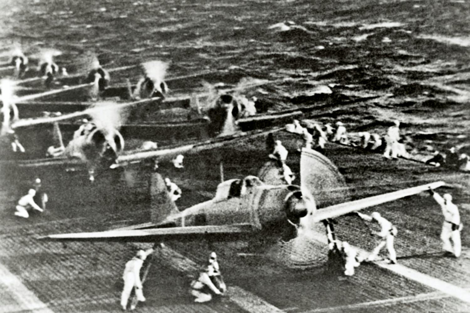 Mitsubishi Zero redo för att anfalla Pearl Harbor.