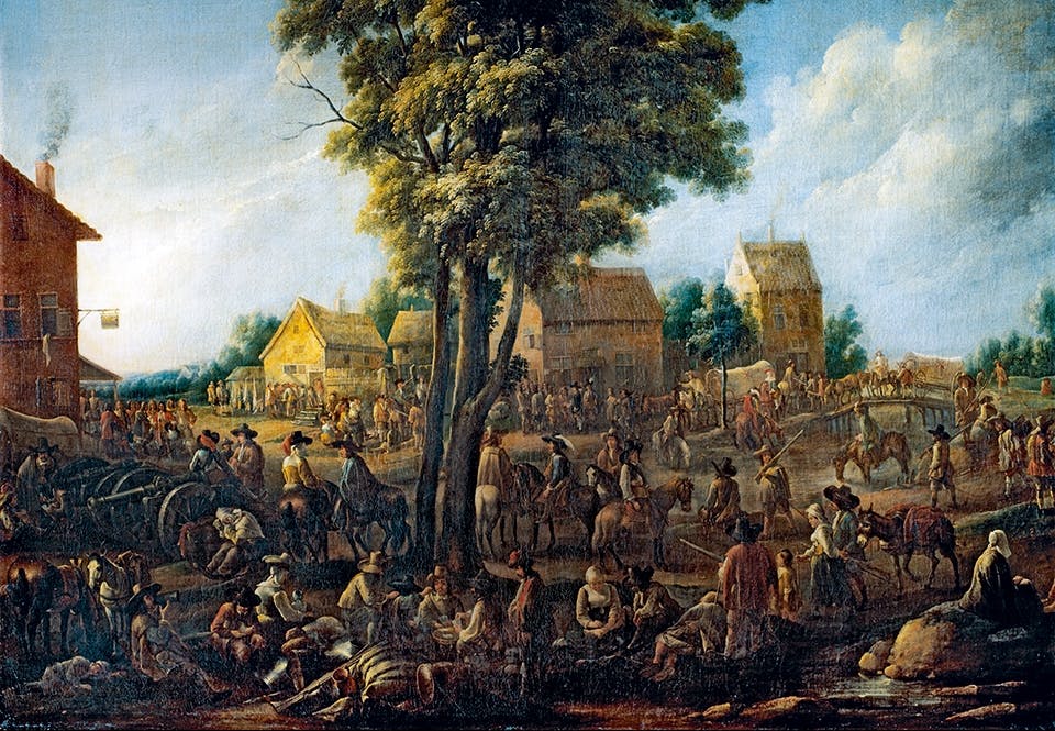 trettioariga kriget armelager