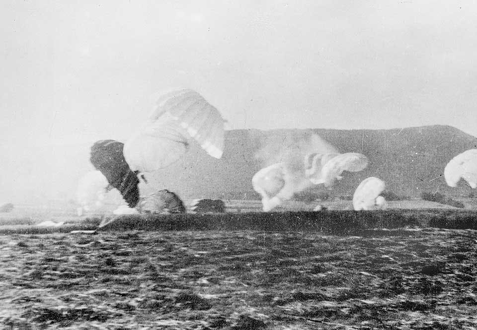 leveranser med fallskärm leveranser med fallskärm