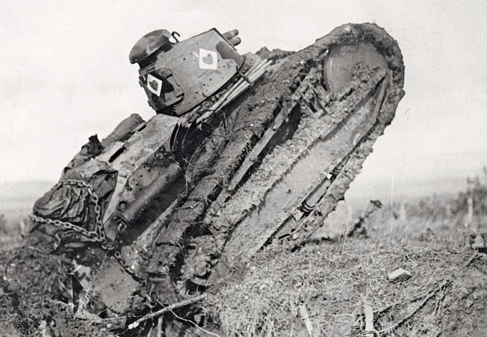 En Renault FT tillhörandes amerikanska 344 En Renault FT tillhörandes amerikanska 344