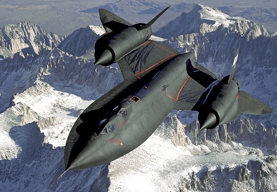Spaningsplanet SR-71 Blackbird