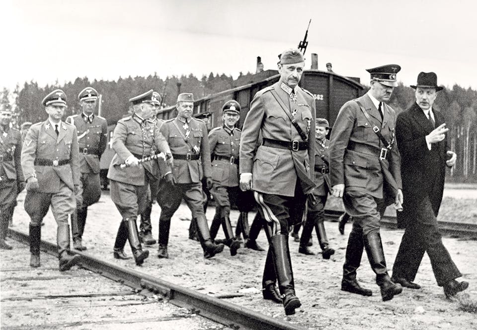 Hitler och den finske presidenten Risto Ryti