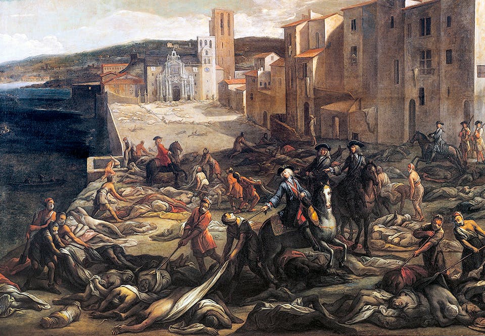 pestutbrott i Marseille 1721.