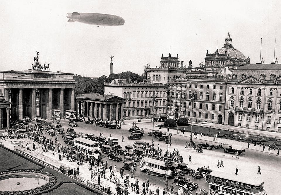 Familjen Liebermanns fastigheten i centrala Berlin