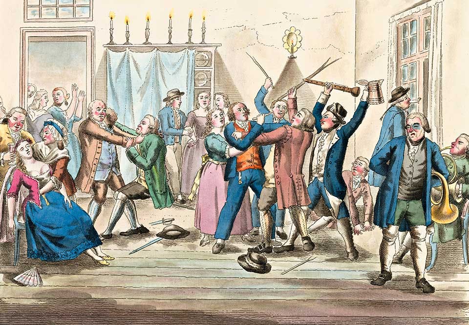 Slagsmålet hos Frömans i HornsKroken