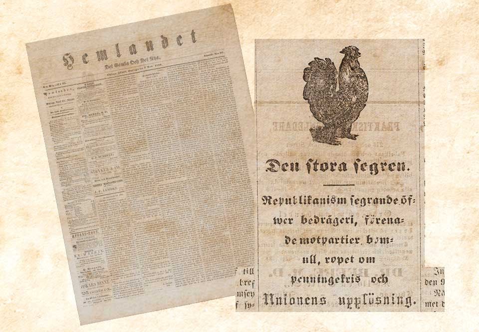 Svensk-amerikanska tidningen Hemlandet