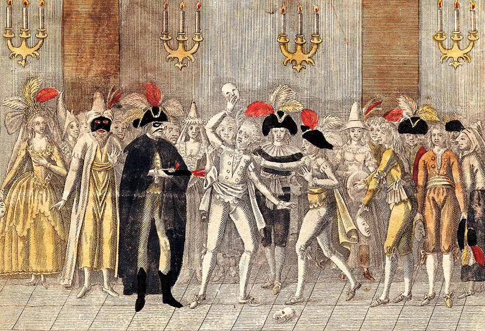  Gustav III skjuts på maskeradbal 1792.