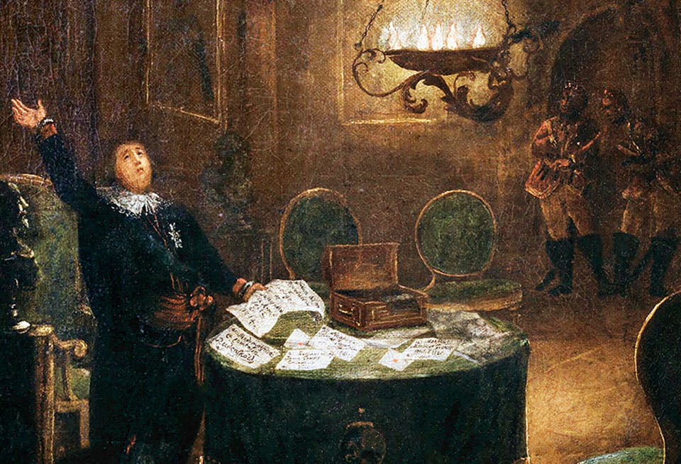 Gustaf Adolf Reuterholm avmålad av Pehr Hörberg.