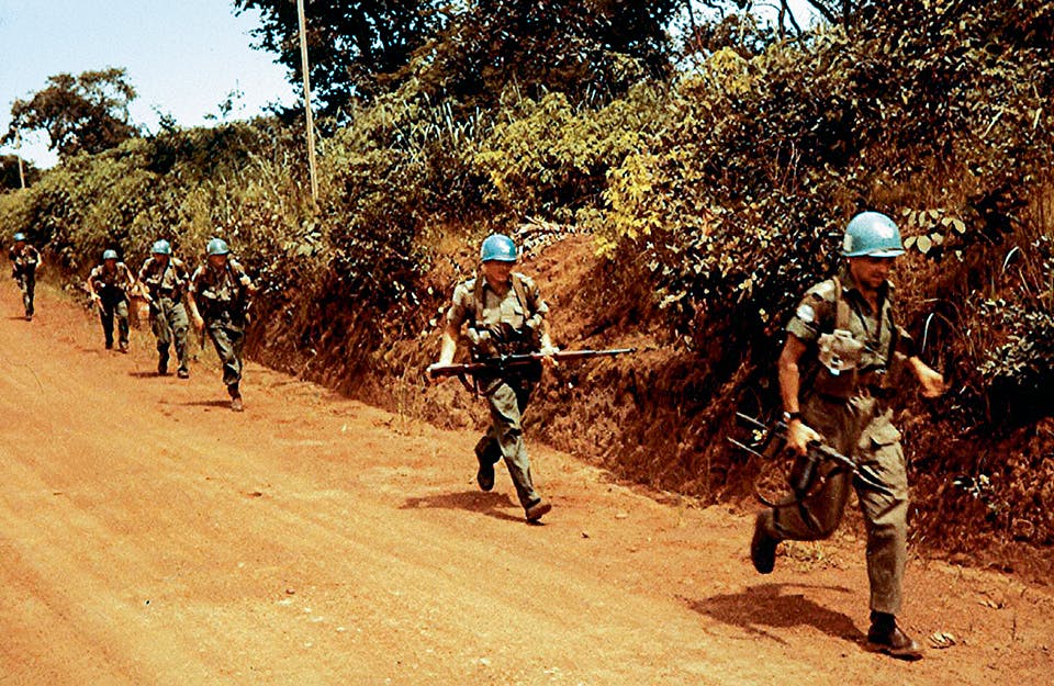 katanga svensk fn trupp pa sprang kongokrisen