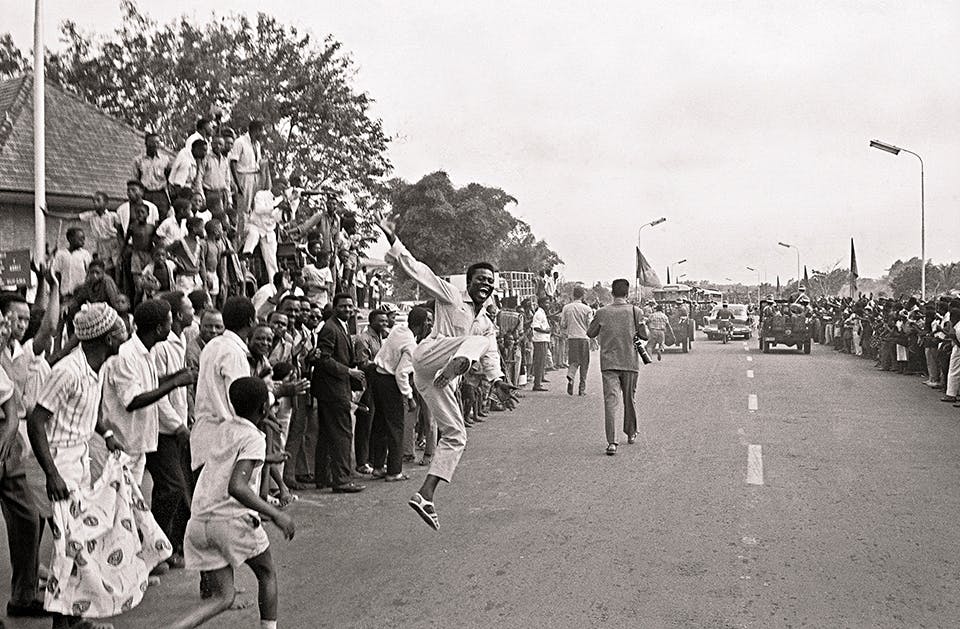 kongos sjalvstandighet leopoldville 1960