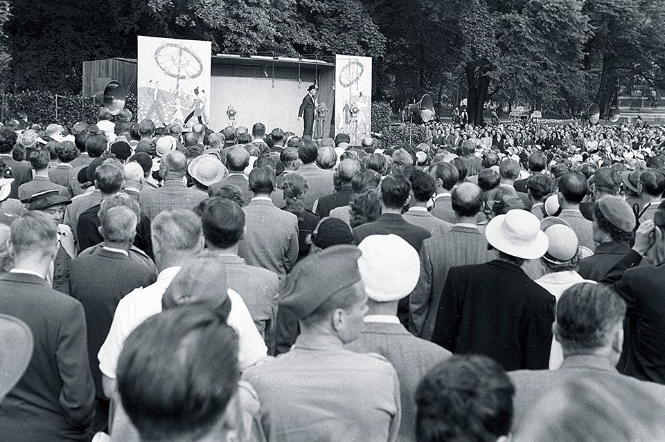 karl gerhard pa scen 1953