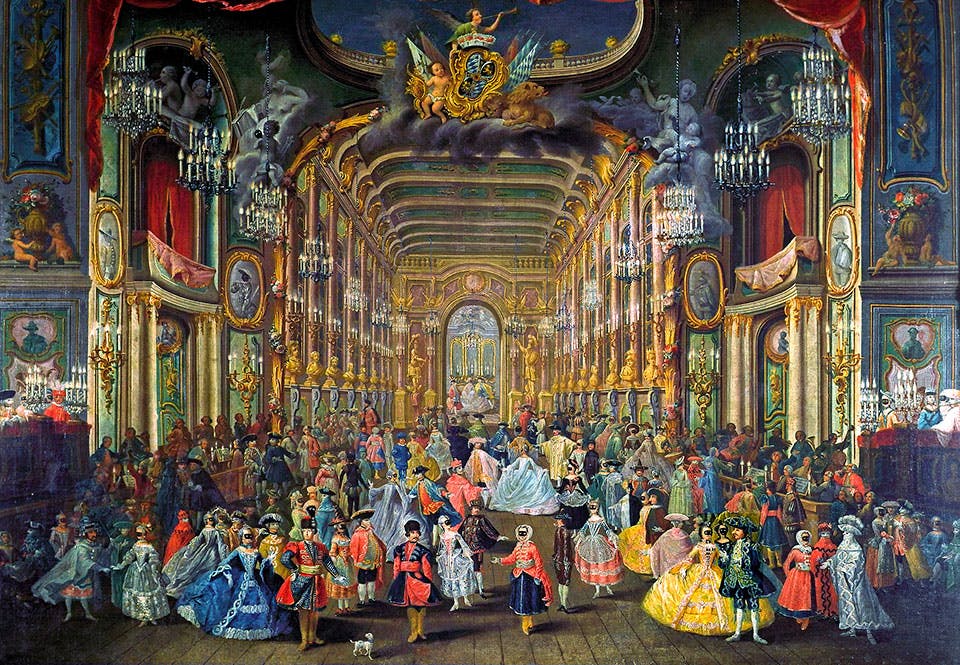 maskeradbal bonn hoftheater 1754