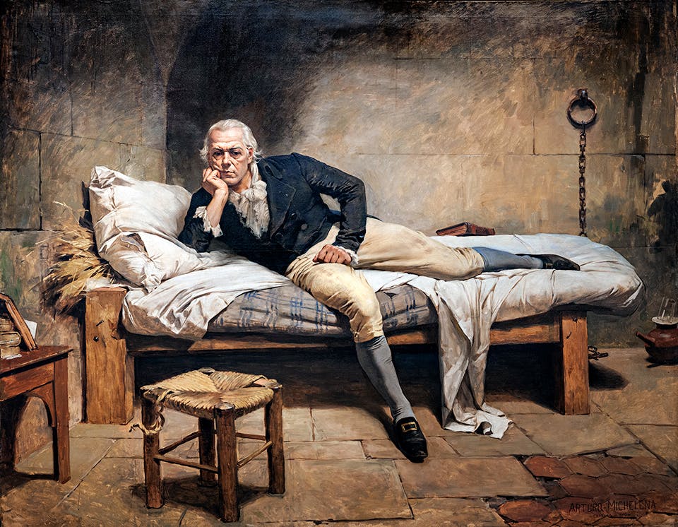 francisco de miranda i fangelse