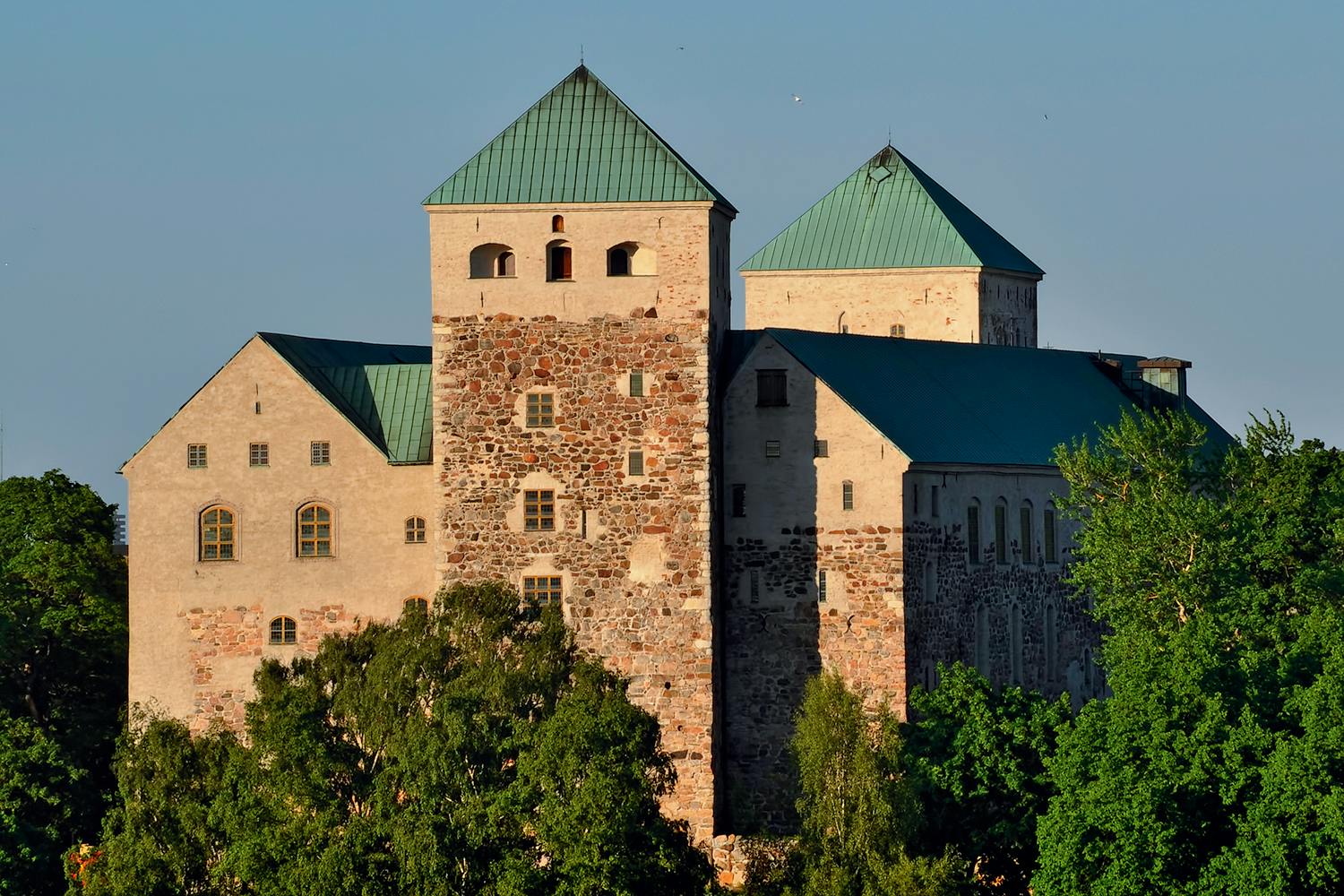 Exteriörbild på Åbo slott där blivande Johan III bodde när han var hertig av Finland.