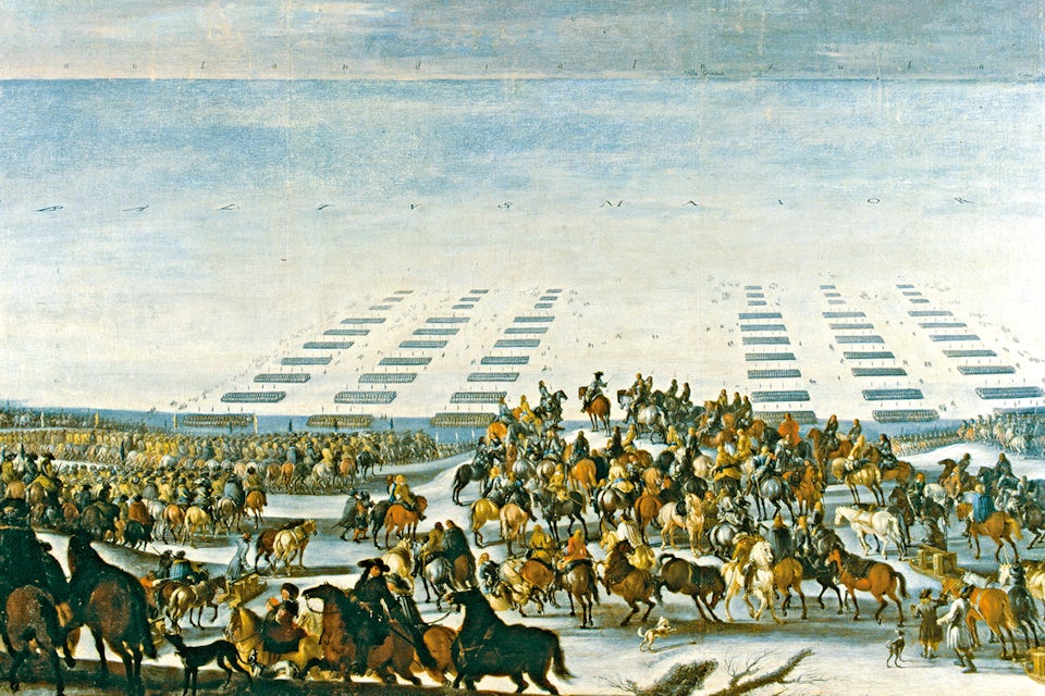taget over balt karl x gustav 1658