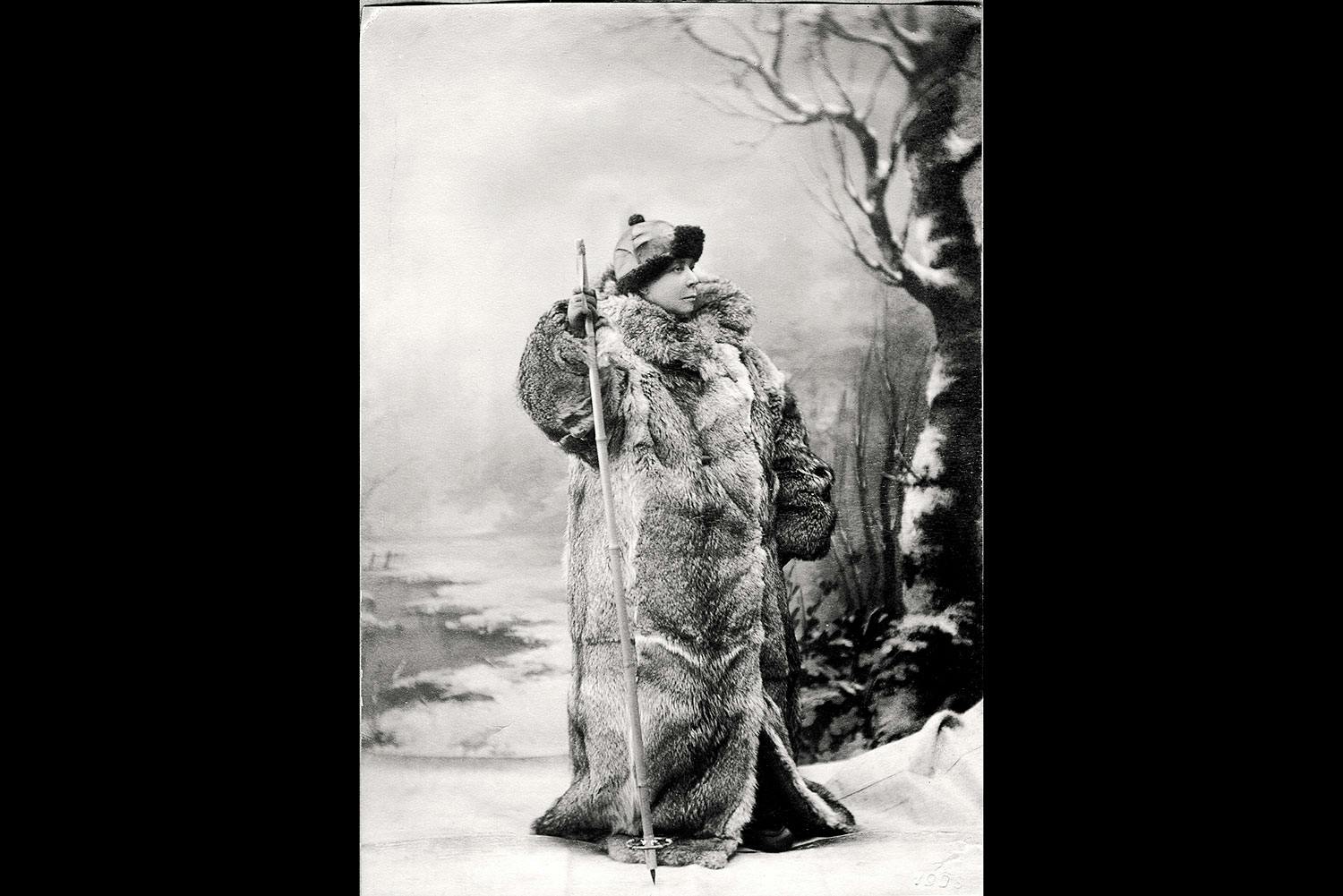 Kata Dalström på norrlandsresa.