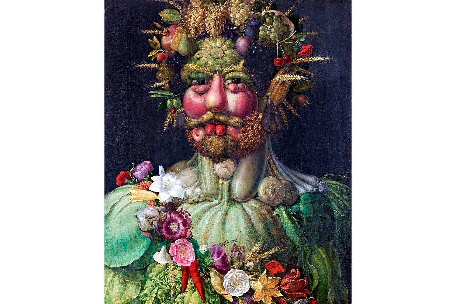 Giuseppe Arcimboldos porträtt av Rudolf II.