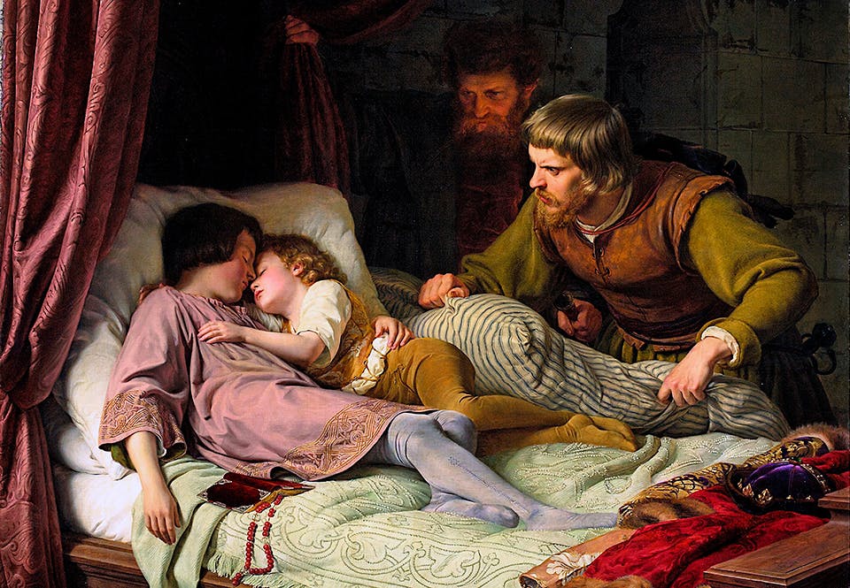 Edvard IV:s söner Edvard och Rikard