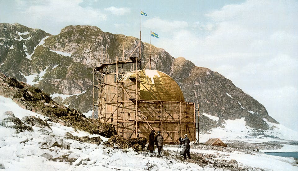 Ett hus för vätgasballongen Örnen