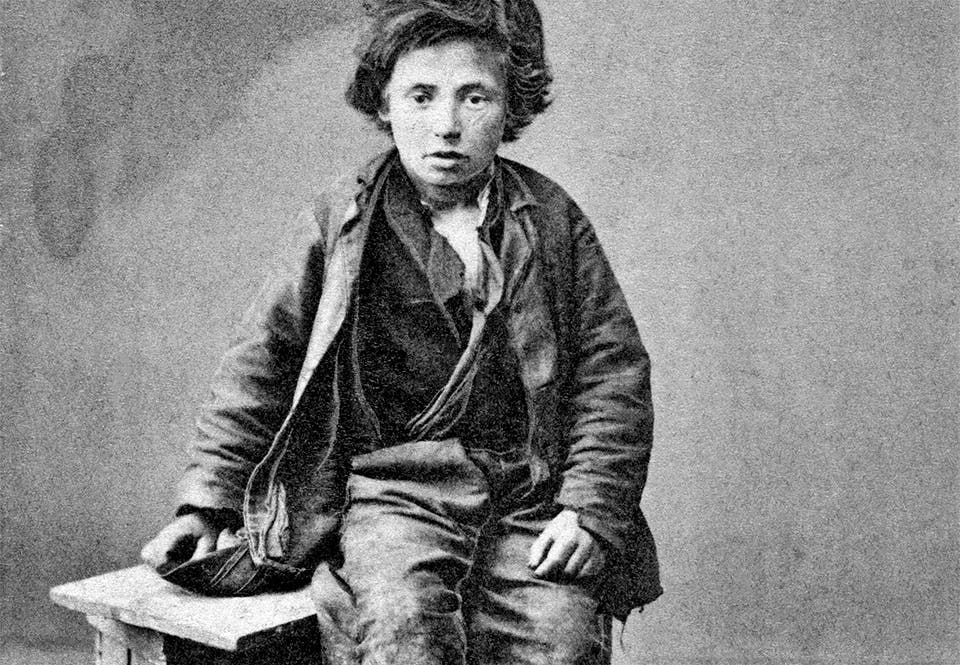 Foto av en elev vid Lindgrenska trasskolan Foto av en elev vid Lindgrenska trasskolan