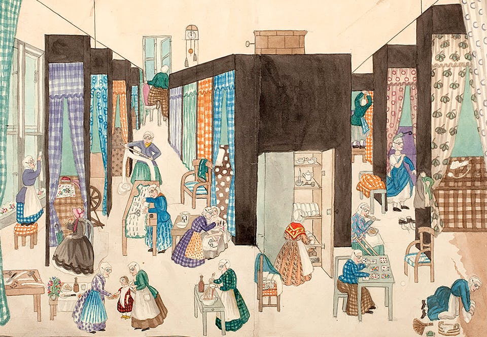 drottninghuset ålderdomshem för behövande kvinnor