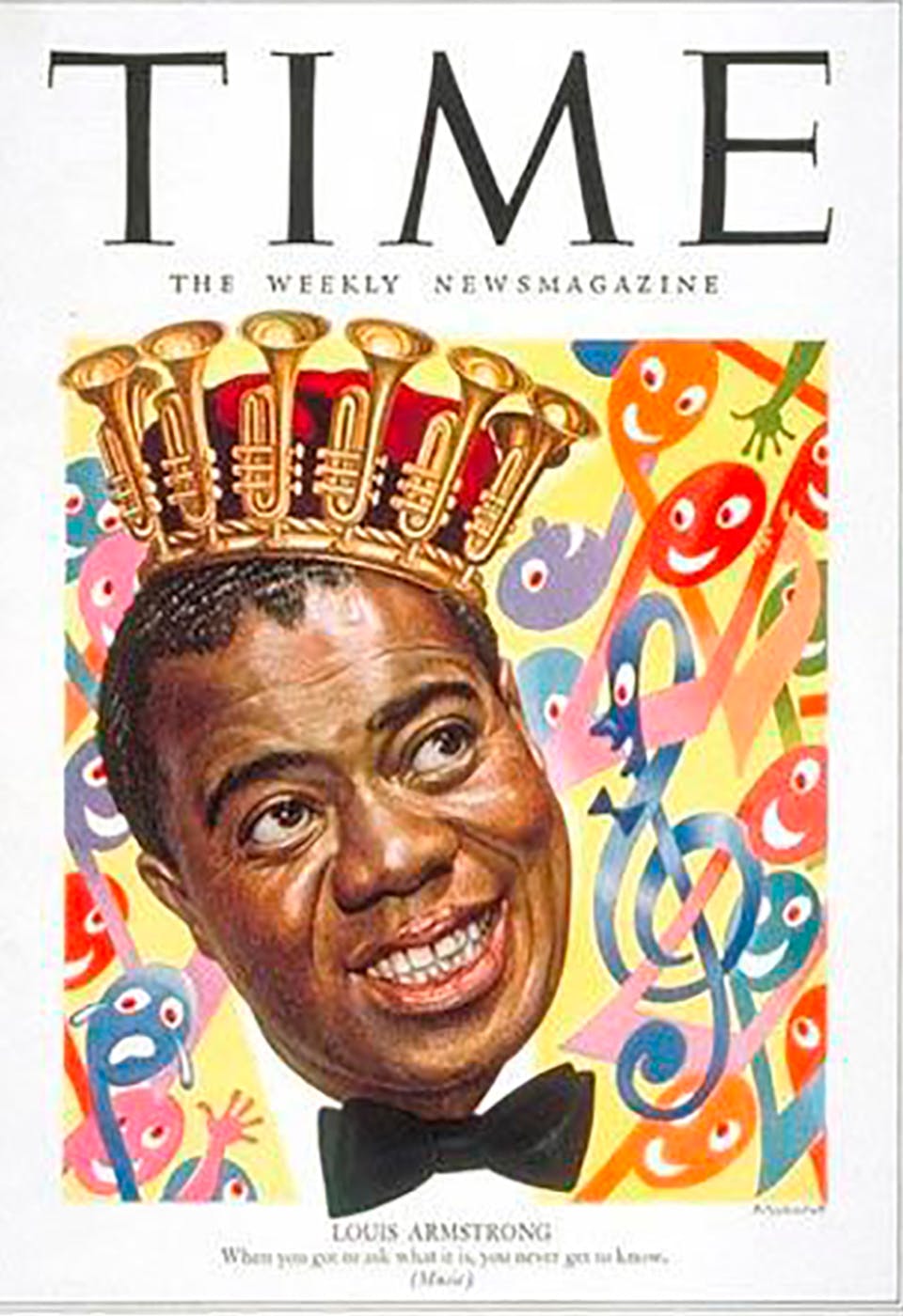 Louise Armstrong på omslaget på Time