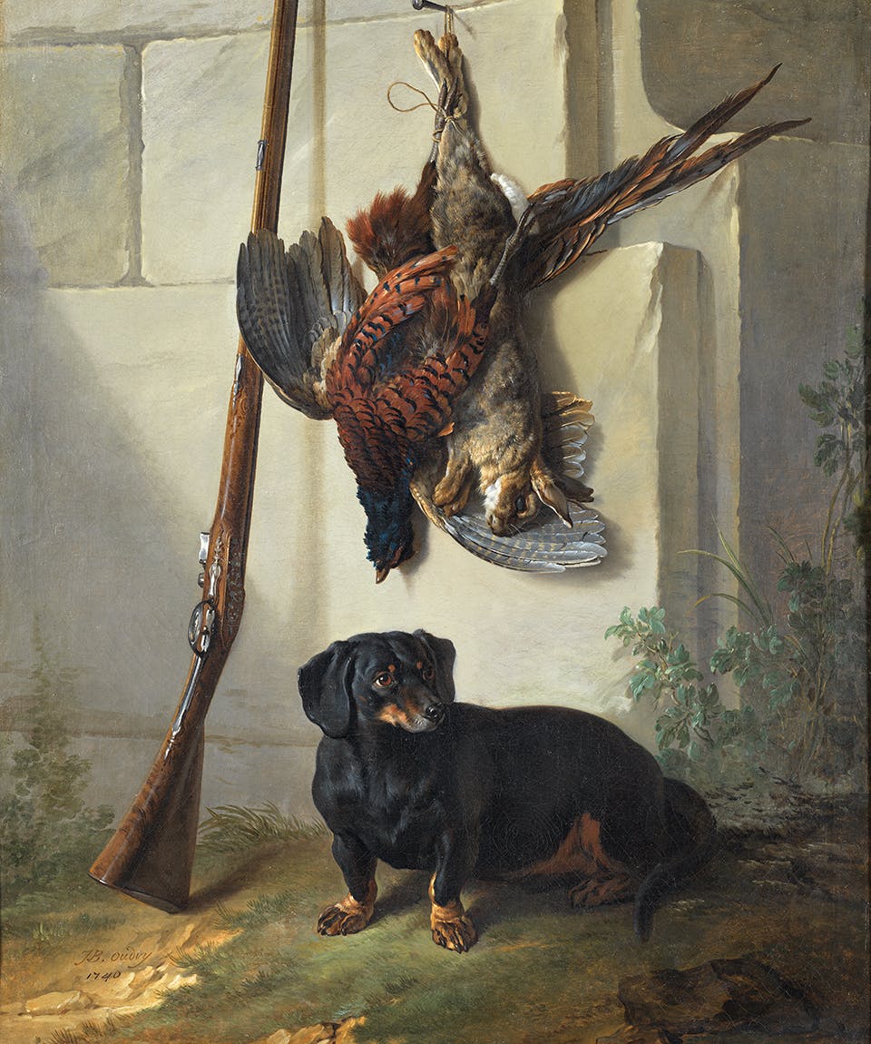 »Taxen Pehr med jaktbyte« (Jean-Baptiste Oudry, 1686–1755)