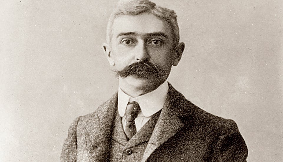 Baron Pierre de Coubertin.