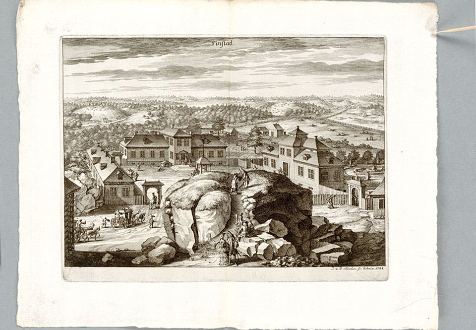 Finsta gård, 1708.