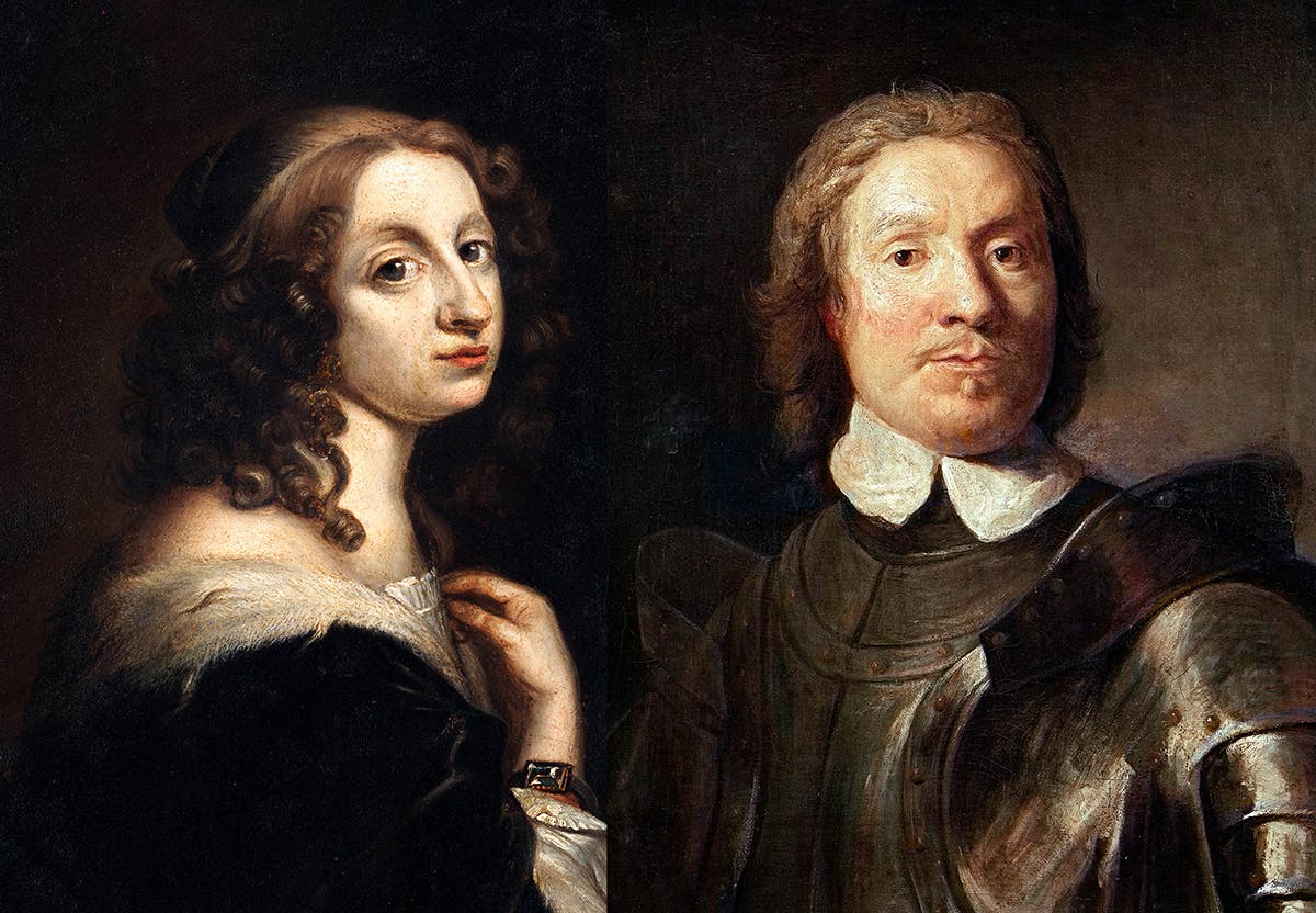 Drottning Kristina och Oliver Cromwell