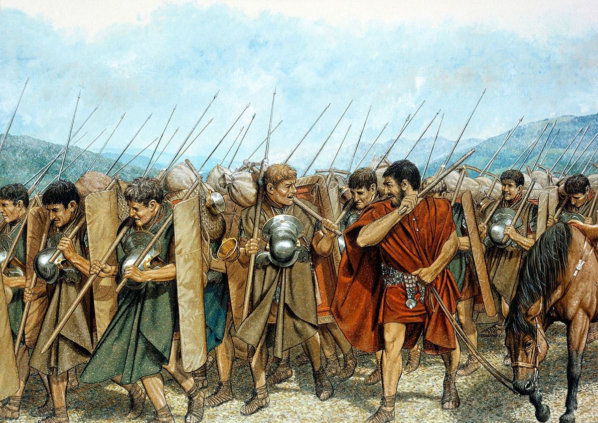 Jarnalder Romerska Armén