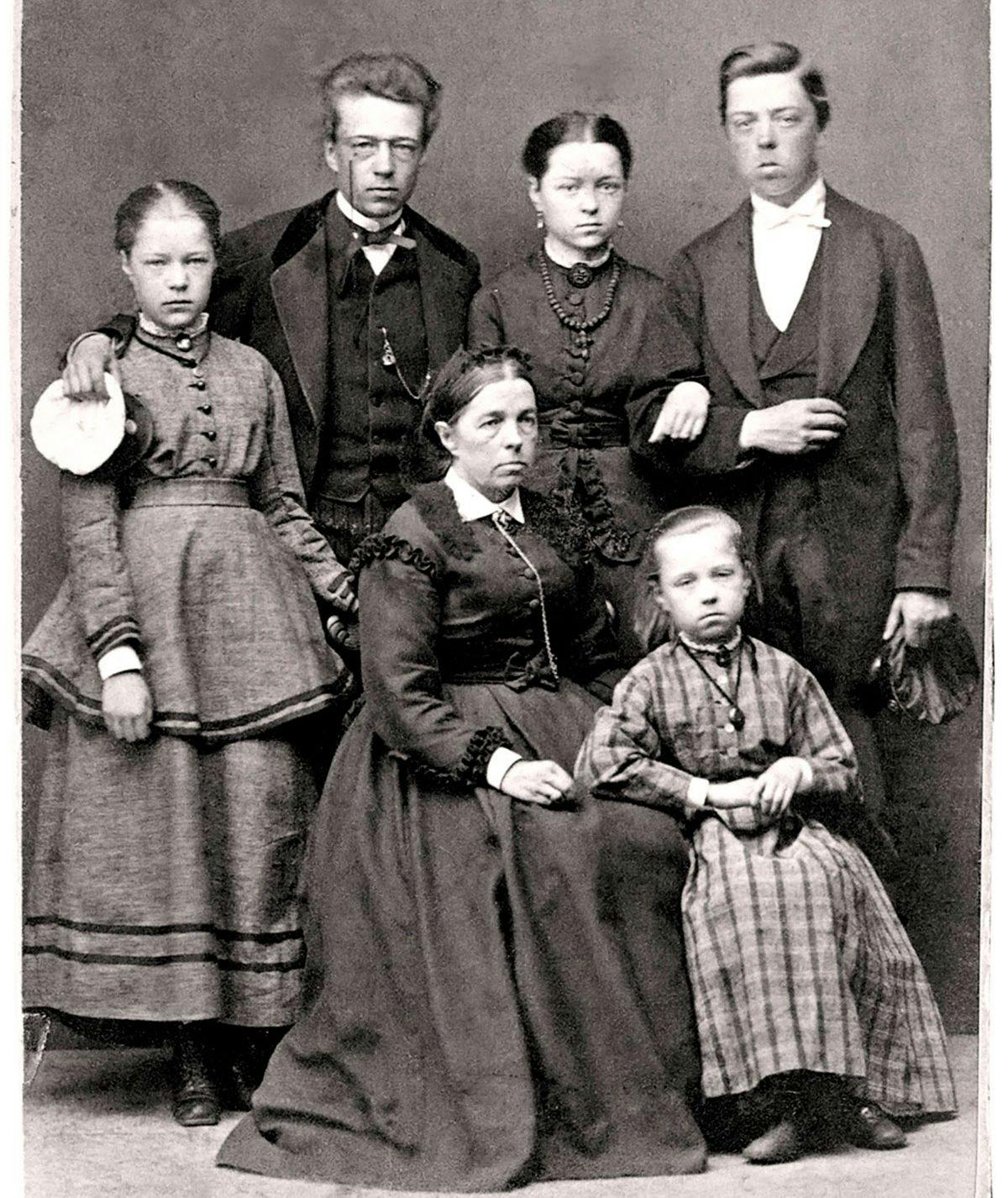 Selma Lagerlof familj Selma Lagerlof familj