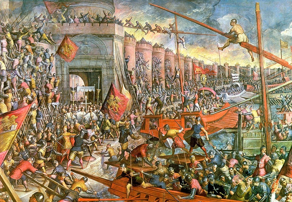 erovring av konstantinopel 1204 tintoretto jacopo robusti Qo Ygn4ys