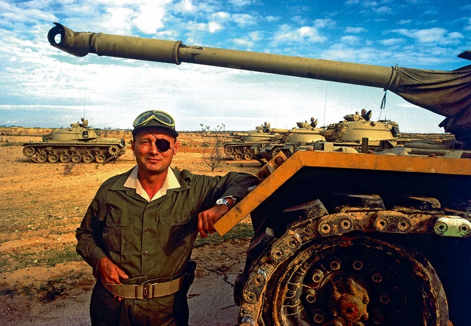 moshe dayan sexdagarskriget stridsvagn m48 patton 1967