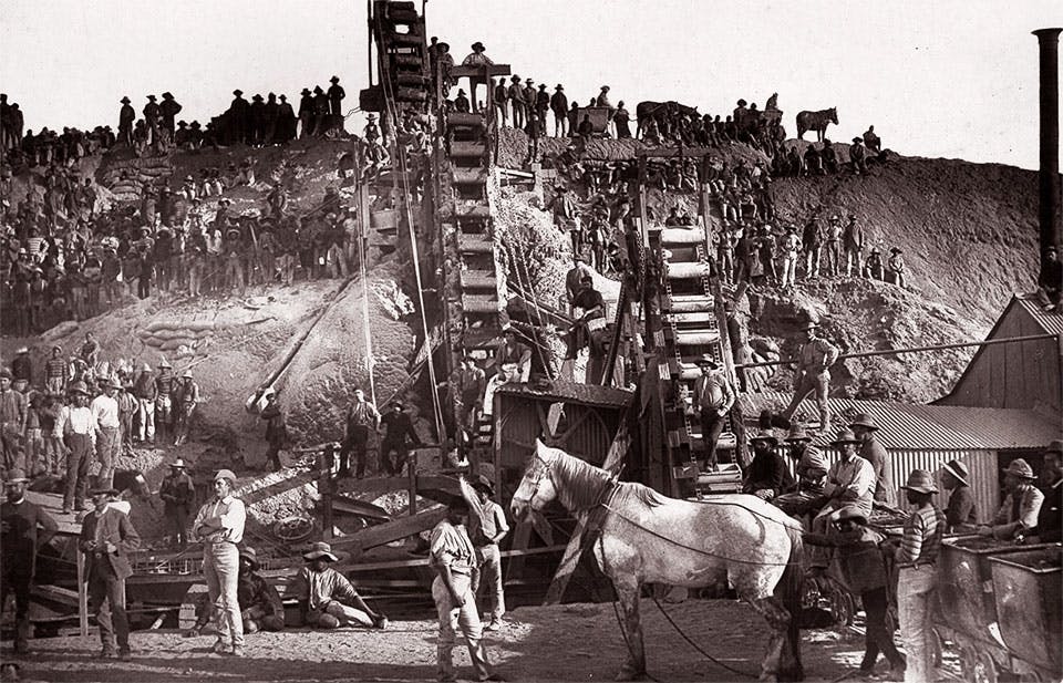 diamantgruva kimberley transvaal 1888