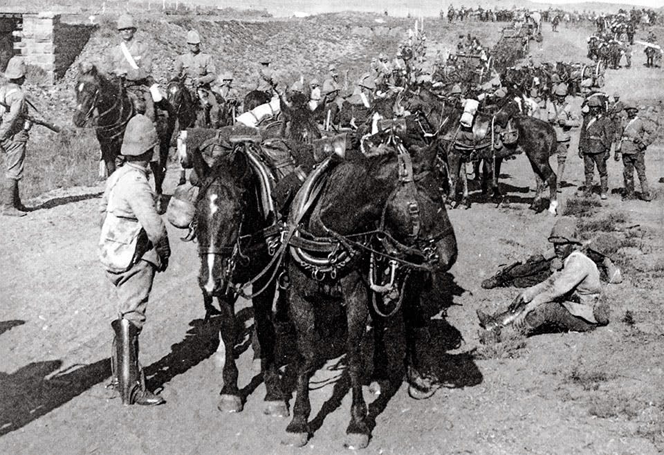 andra boerkriget brittiska trupper