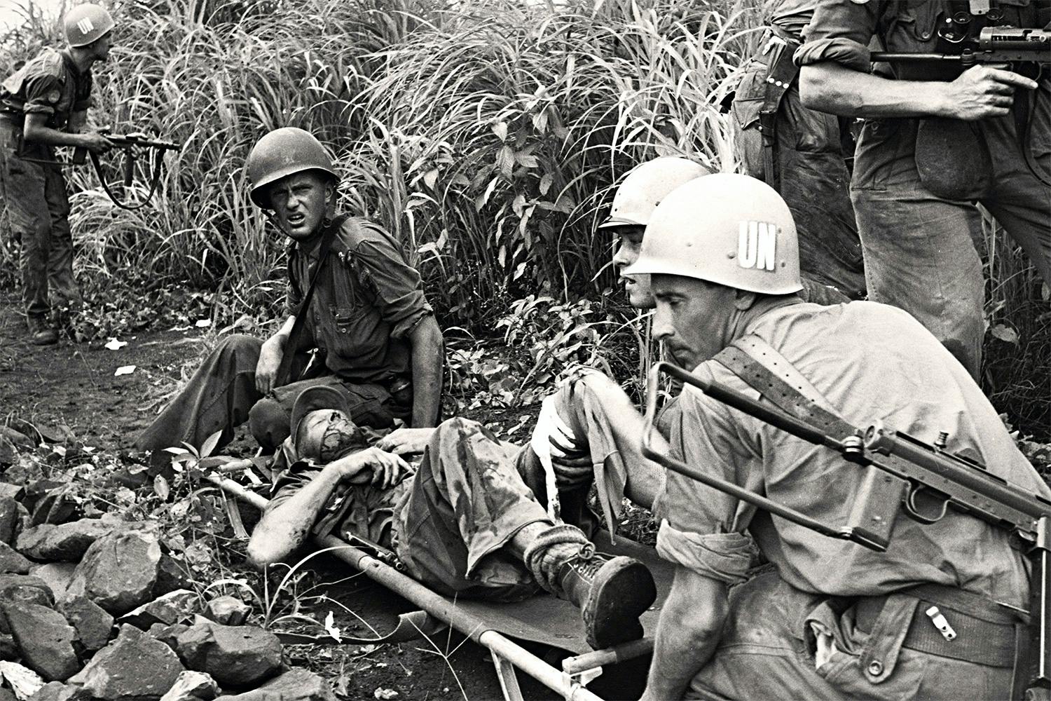 Kongokrisen, svenska FN-soldater.