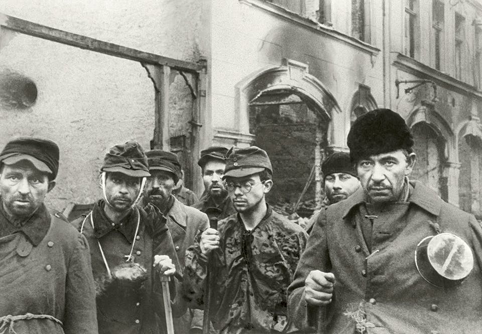 folkstormsmän i Ostpreussen 1945