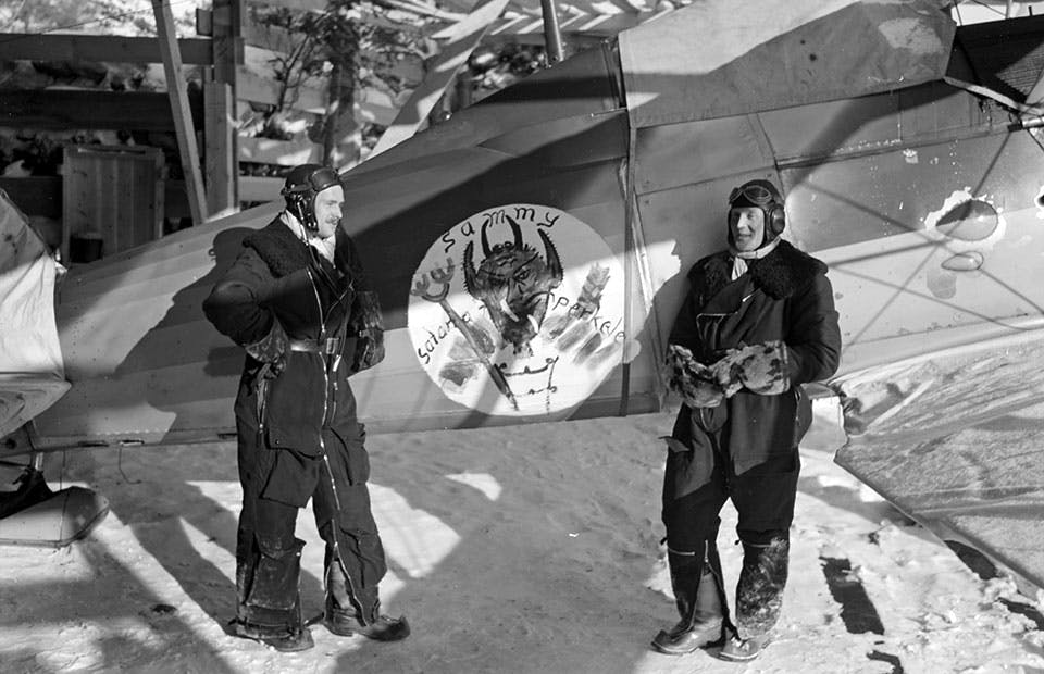 thure hansson matti sundsten f19 finland andra varldskriget F19, svensk flygflottilj i Finland under andra världskriget.