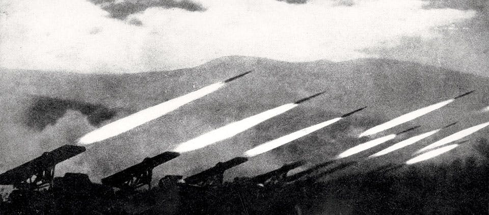 stalinorgel katiusja ostfronten andra varldskriget