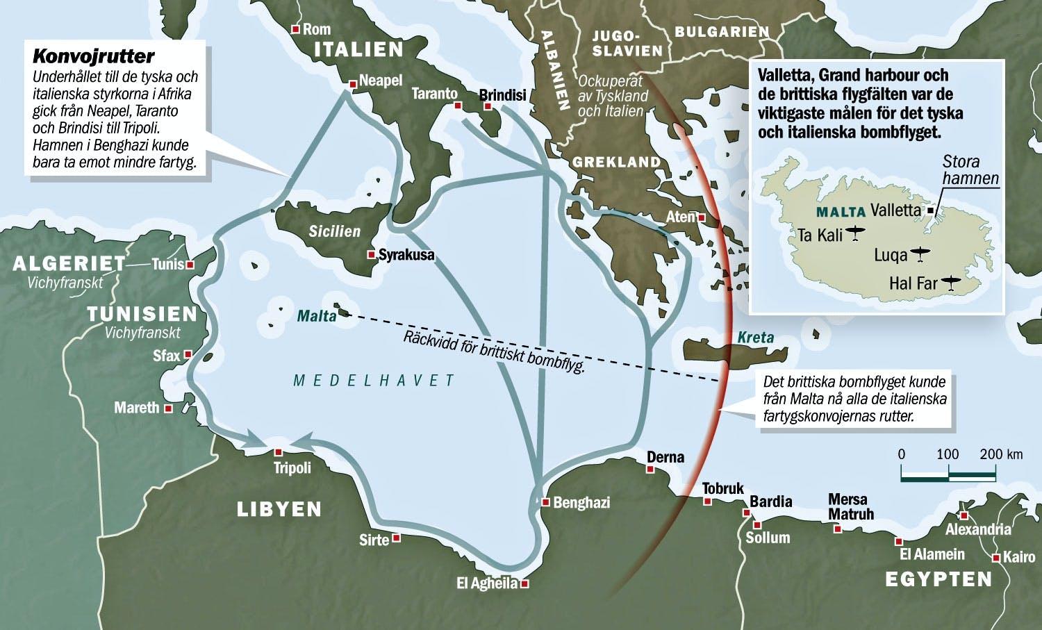 karta malta andra varldskriget