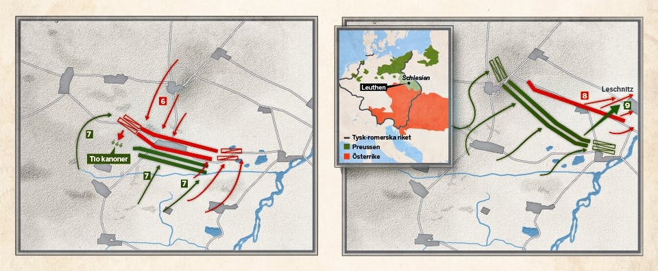 slaget vid leuthen slagkarta 2