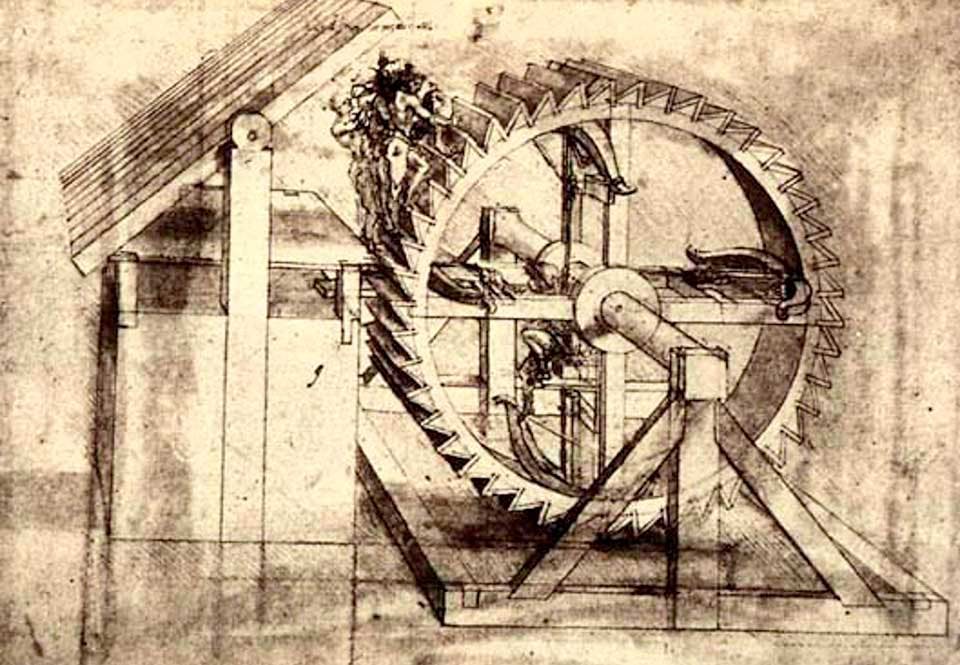 Trampdriven pilspruta