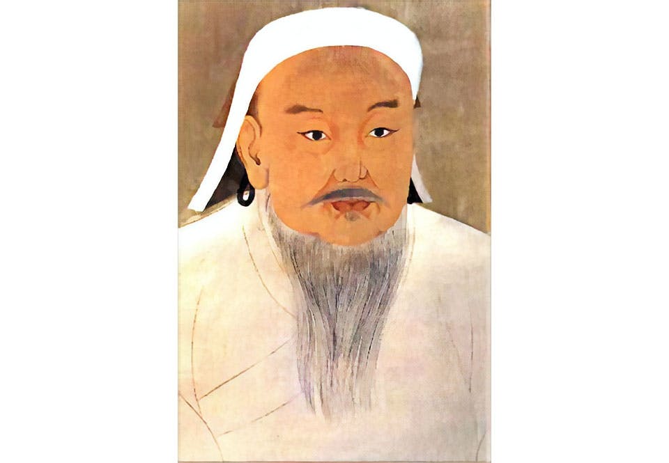 djingis khan portratt