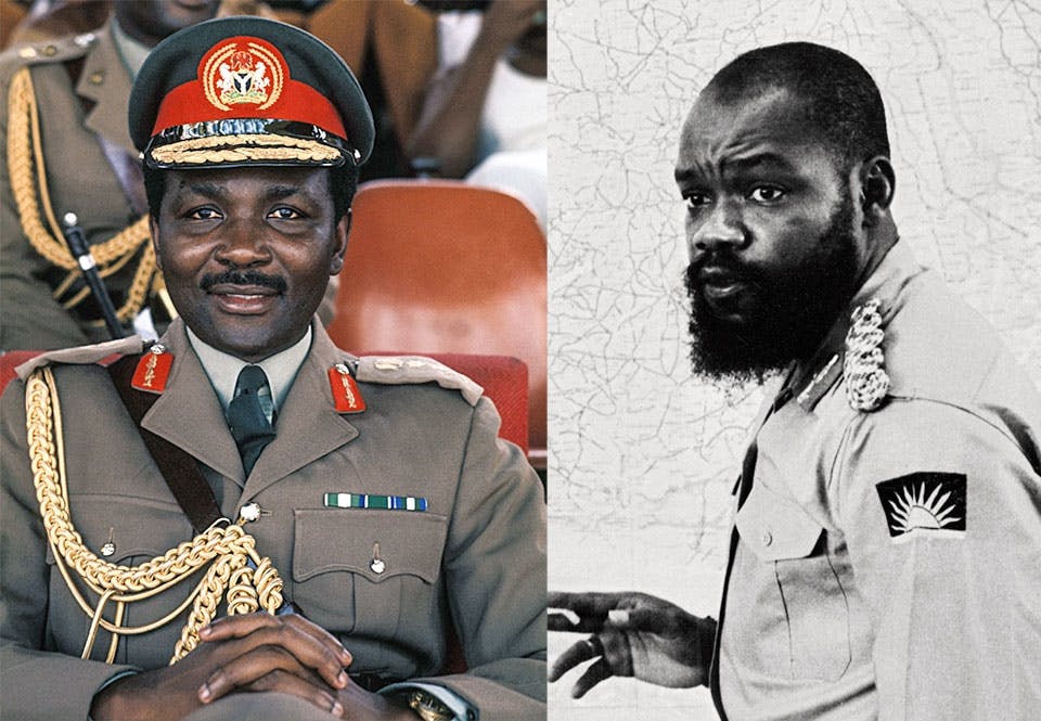 biafrakriget yakubu gowon odumegwu ojukwu